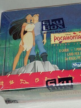 Skybox 1995 Pocahontas Boxed Trading Cards Factory Sealed